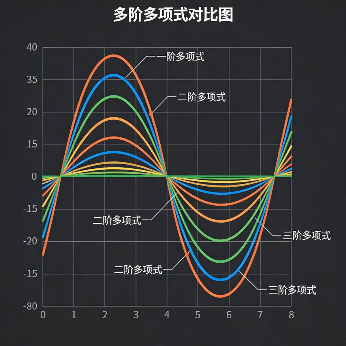 多项式AI绘图示例1