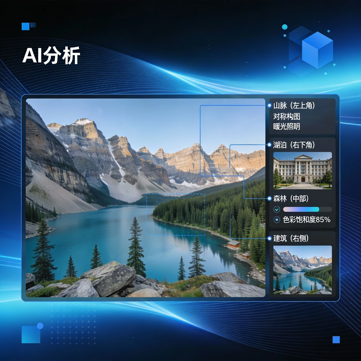 风景图像分析示例1