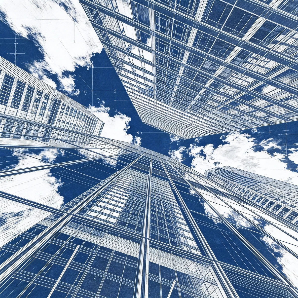 建筑线稿生成前示例