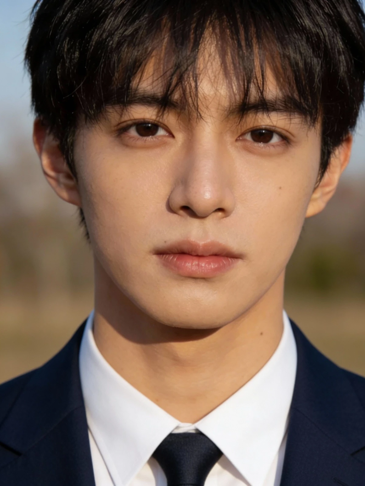 职业形象西装更换示例