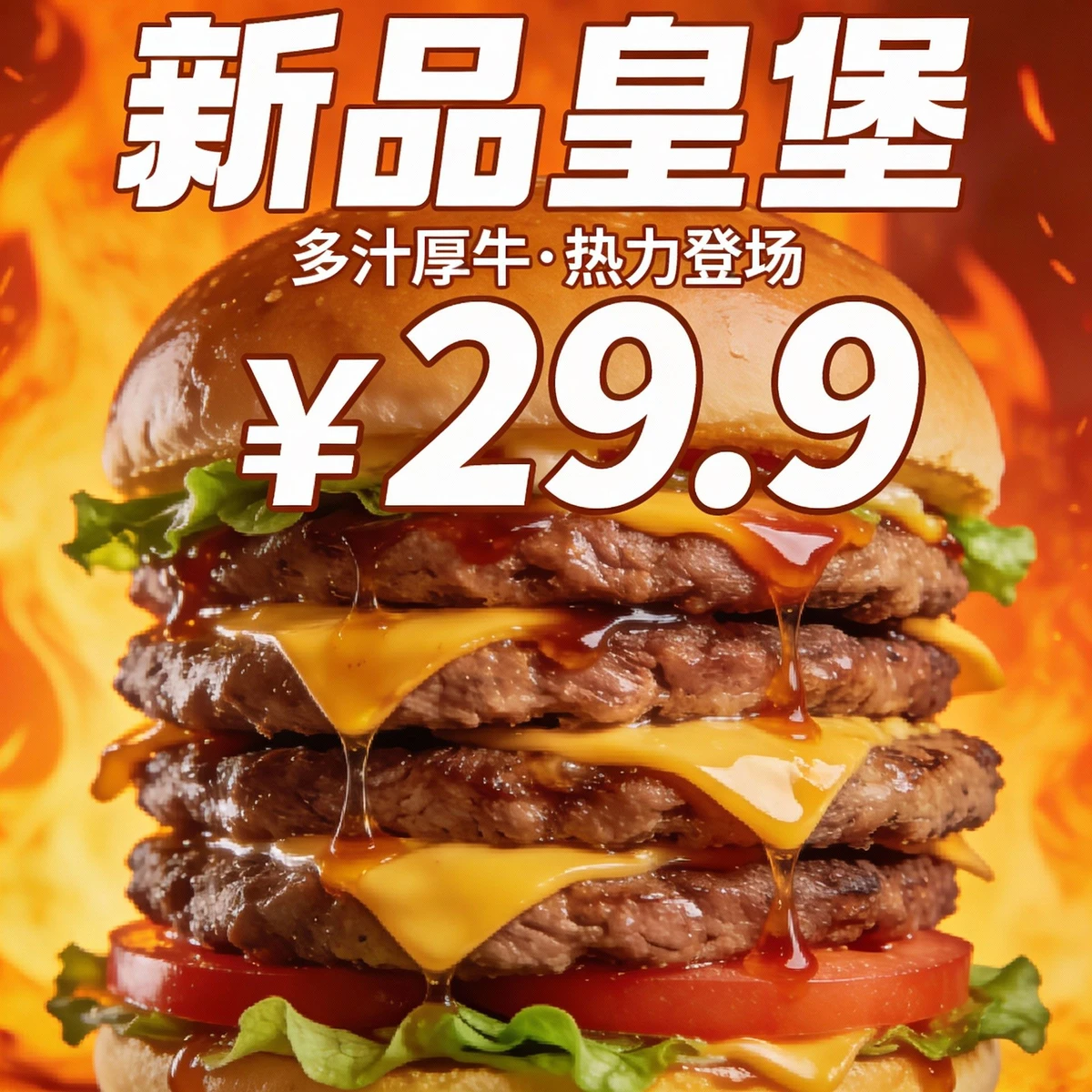 美食海报制作示例1