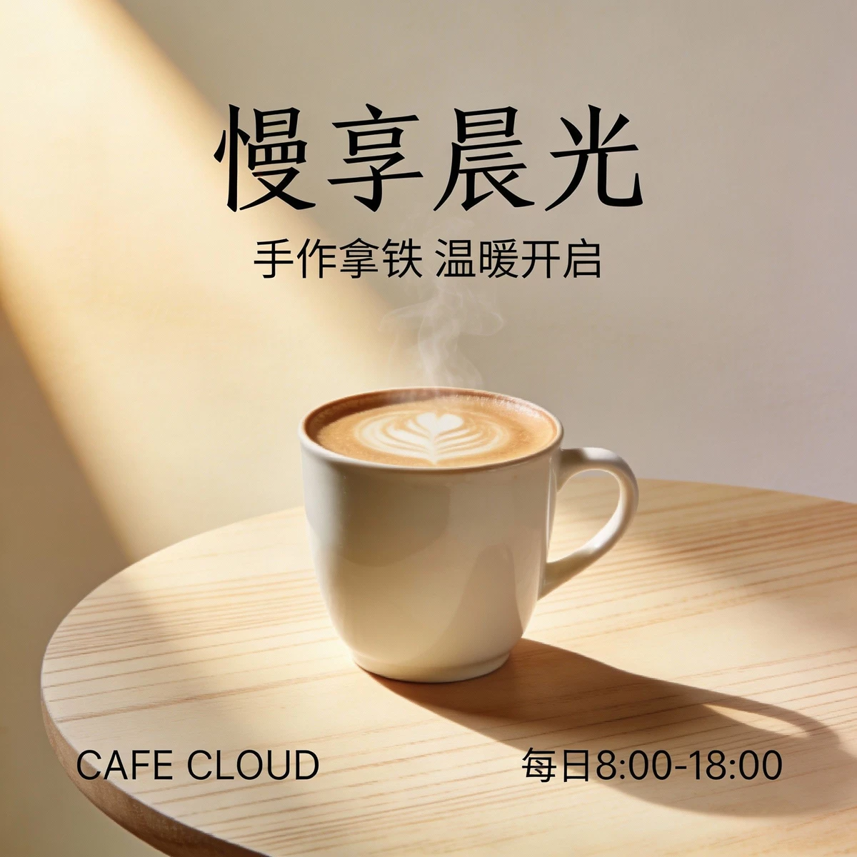 美食海报制作示例1