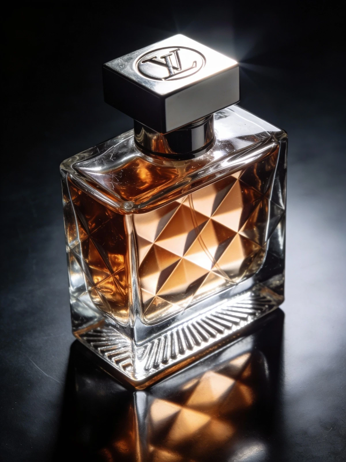 香水展台合成前示例