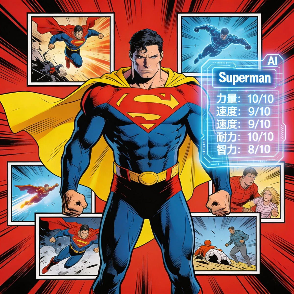 美漫人物识别演示