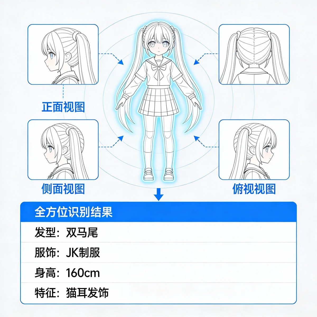 侧颜人物识别演示