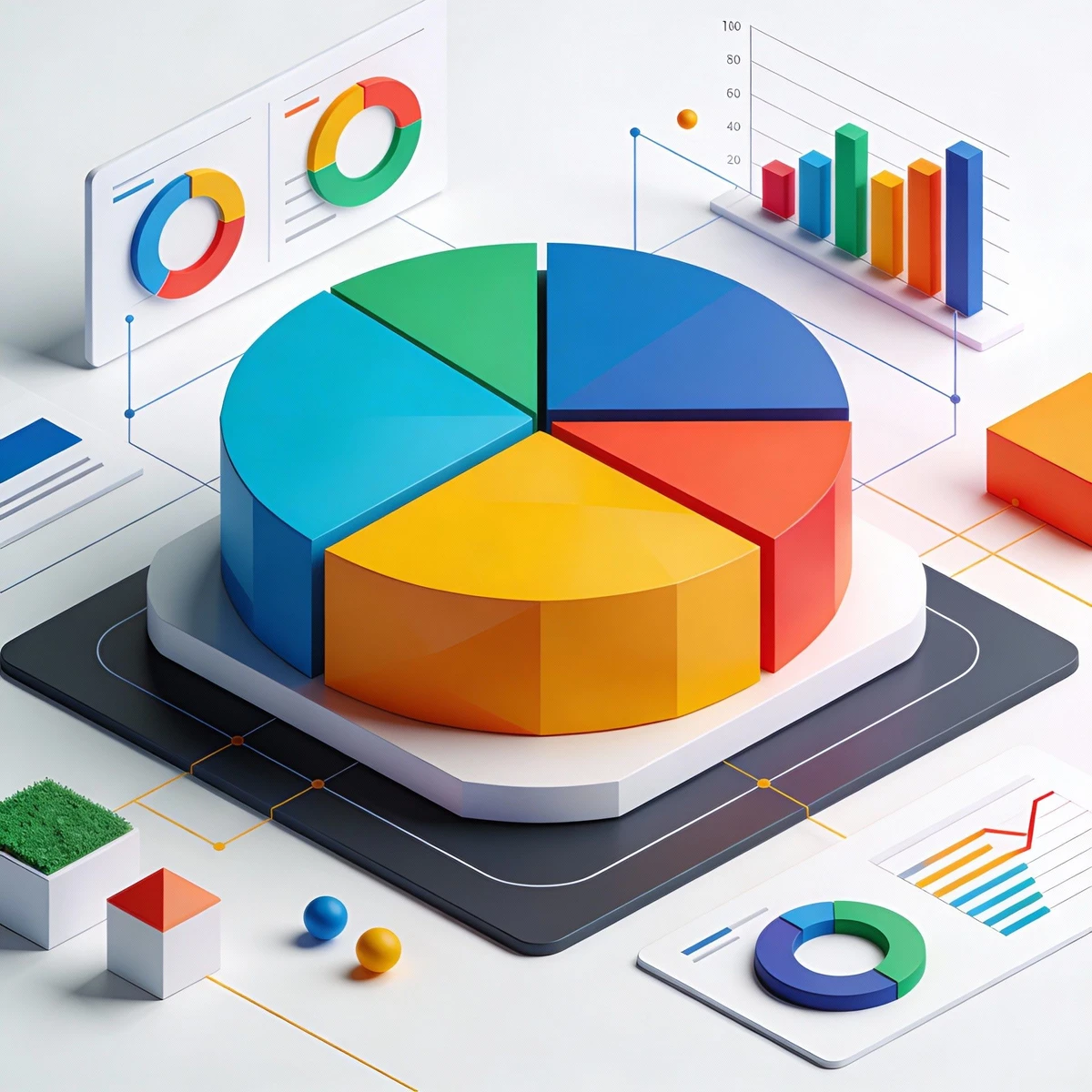 AI立体图表示例1