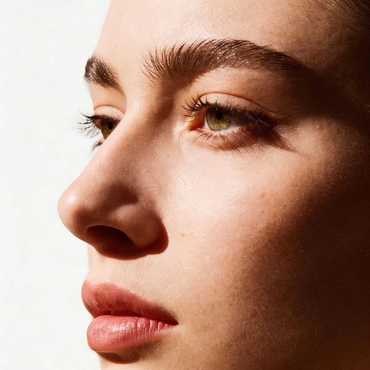 黑白人像上色前预览