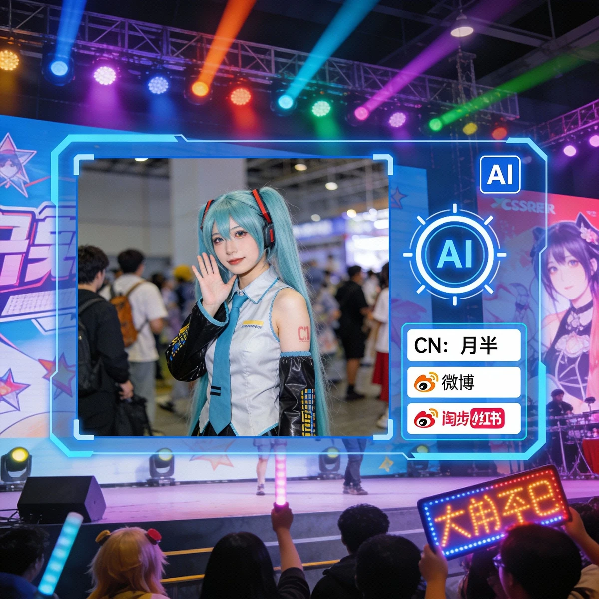 知名COSER识别示例1