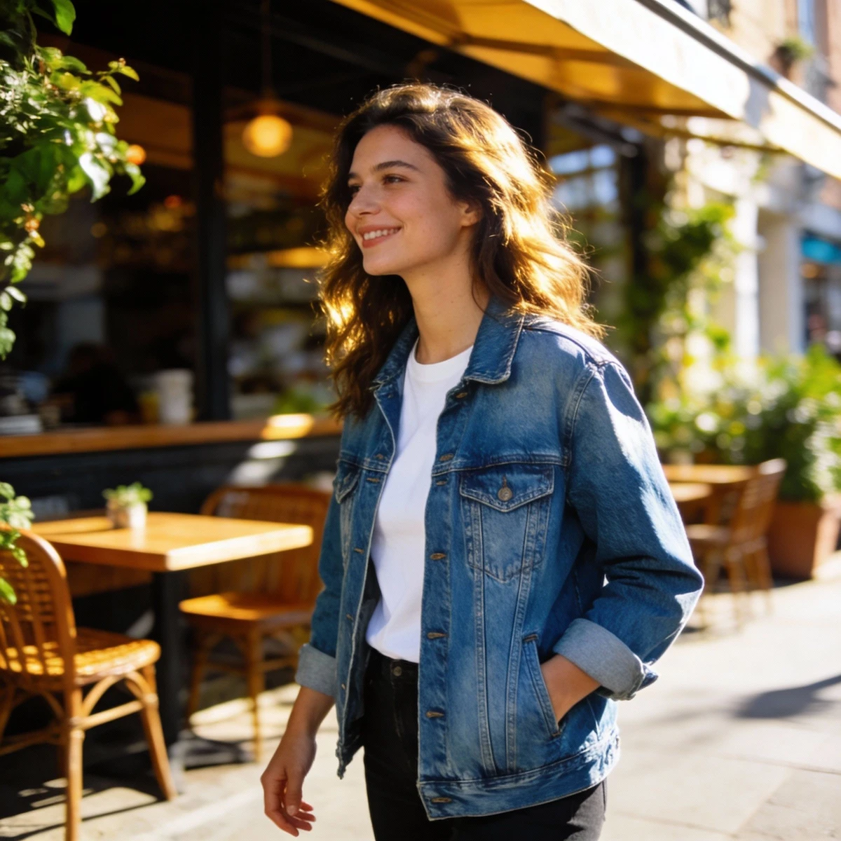 服装模特试穿效果图