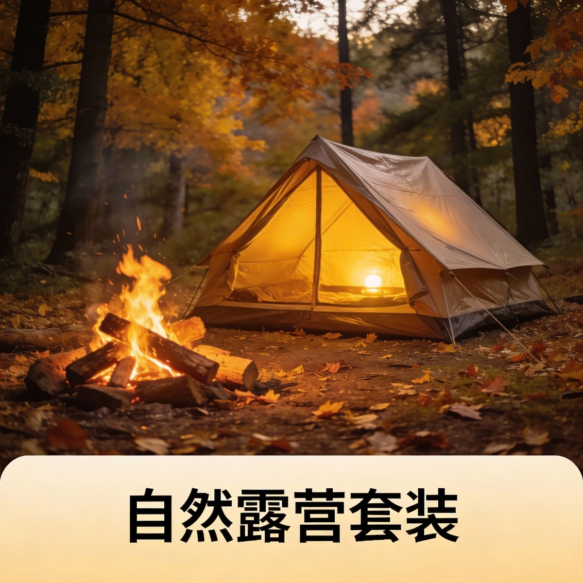 户外装备实地应用图