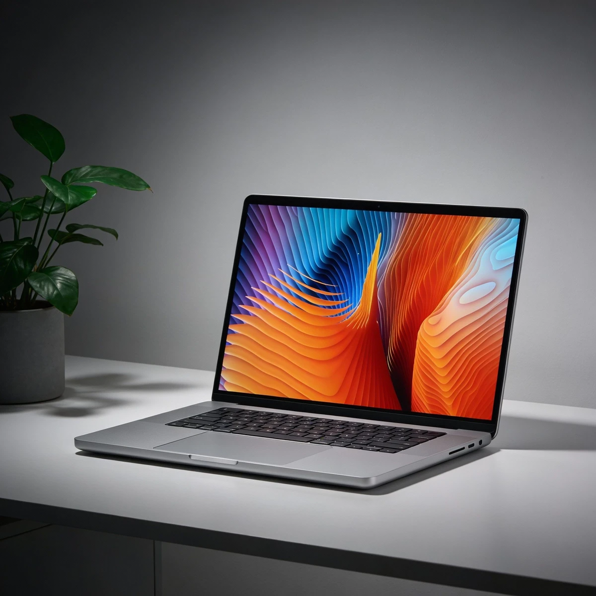 高端笔记本电脑场景图