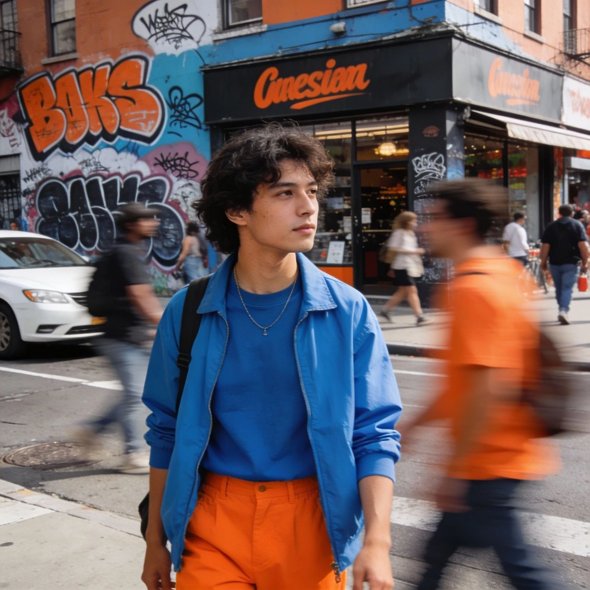 服饰外拍场景案例1