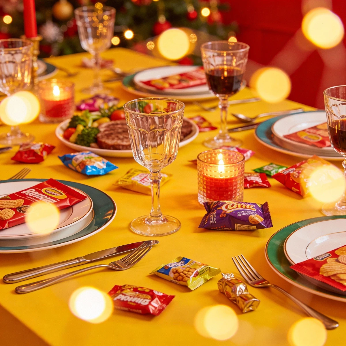 美食诱惑背景案例1