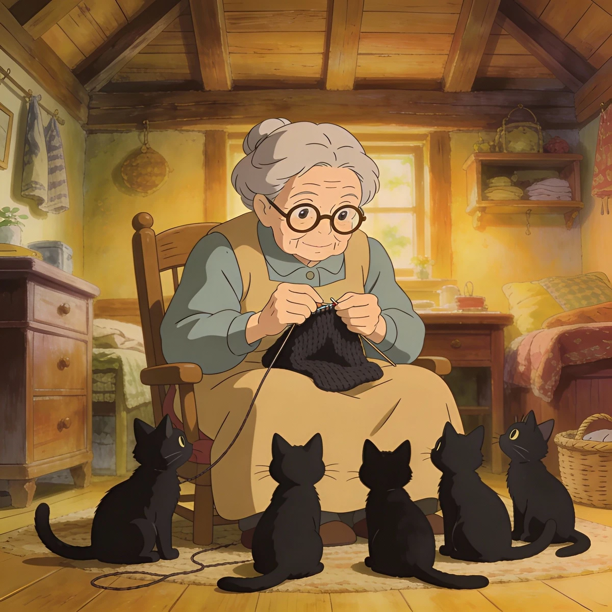 吉卜力少女角色