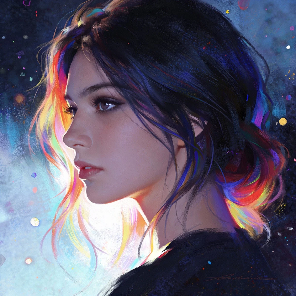 人像涂鸦生成效果图1