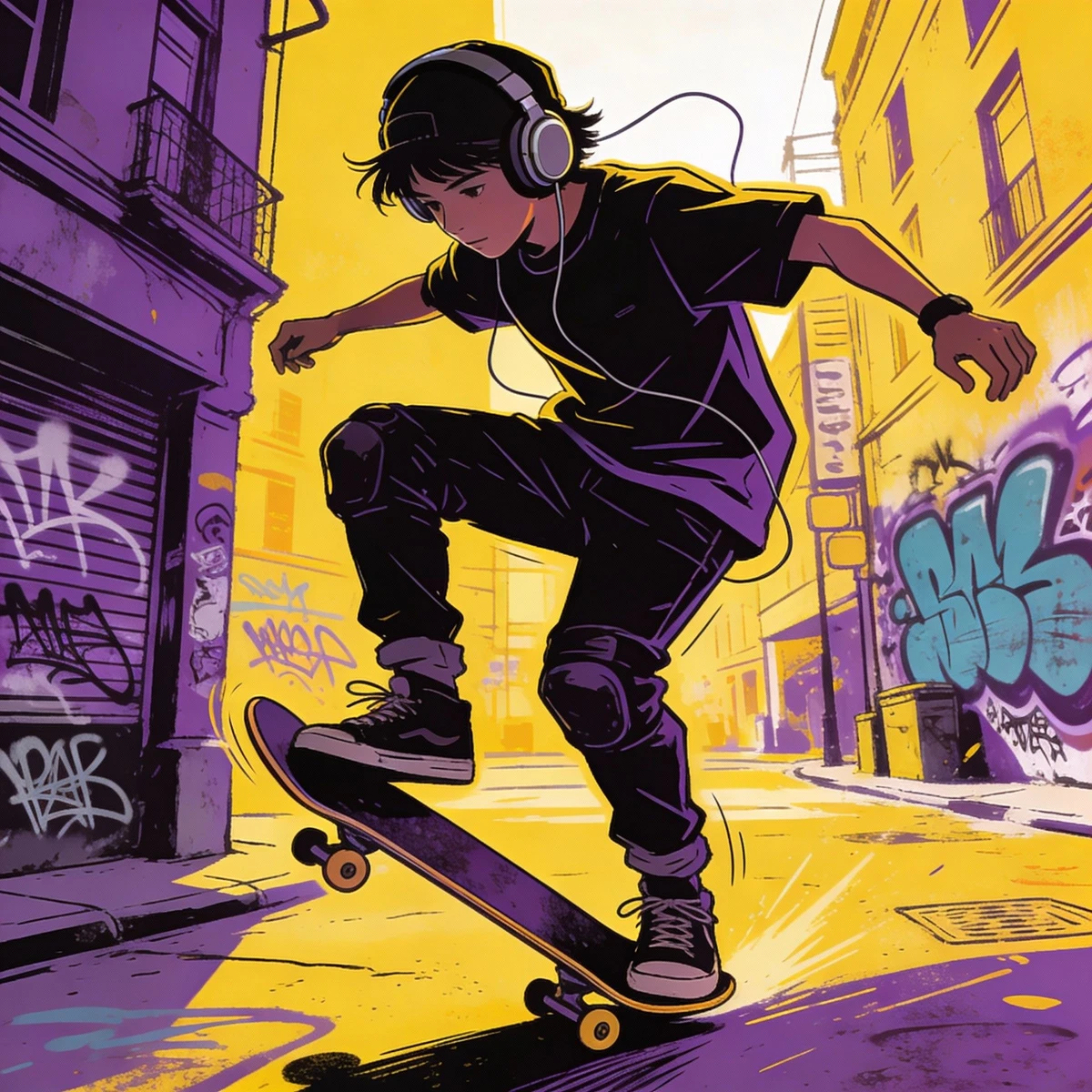 街头艺术生成演示图1