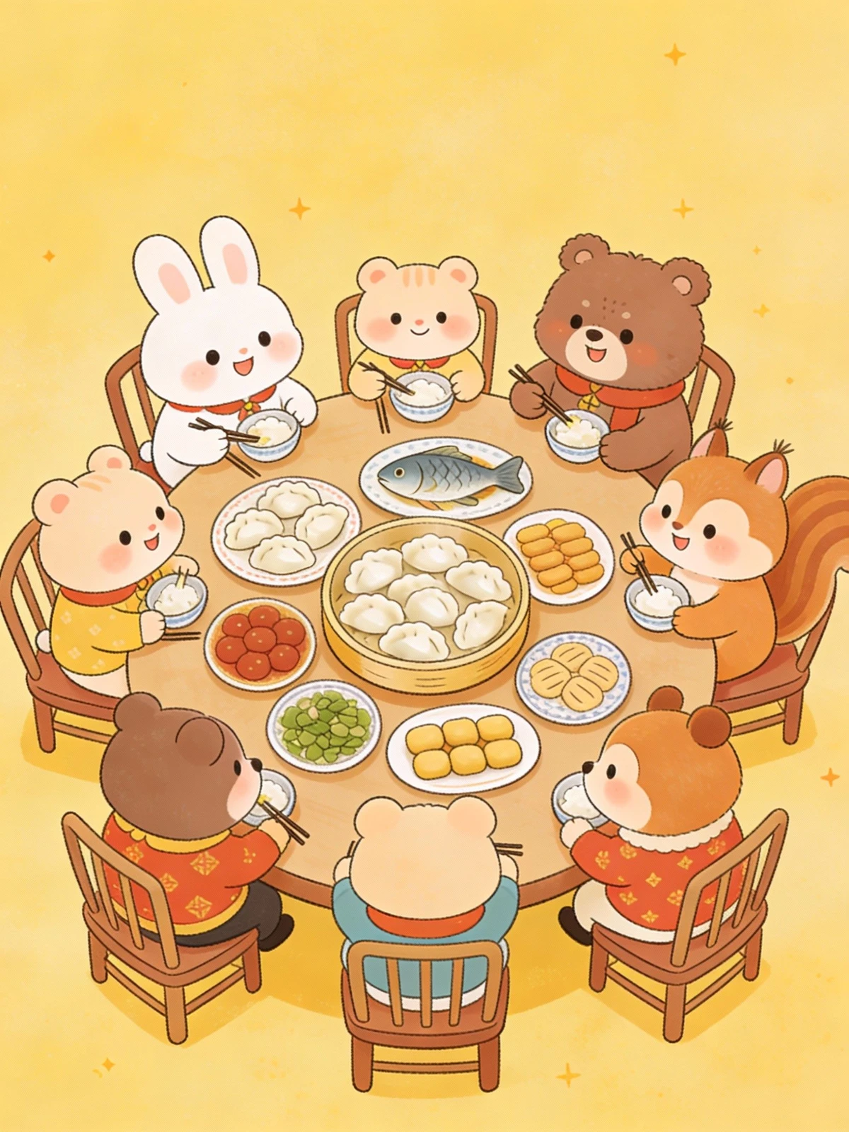 卡通可爱贺卡示例1