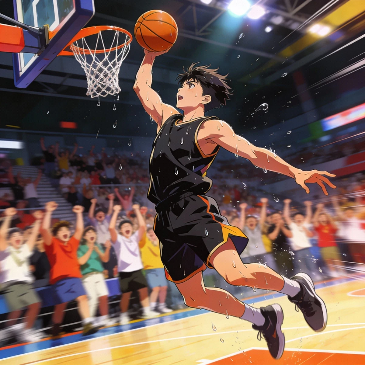 二次元风格AI生图展示1