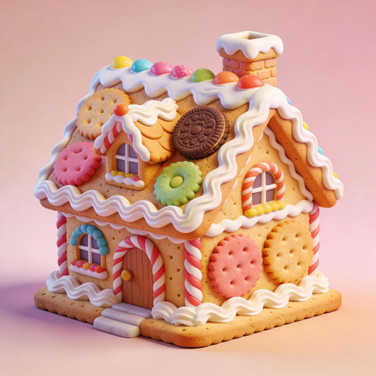 3D卡通风格AI生图展示1