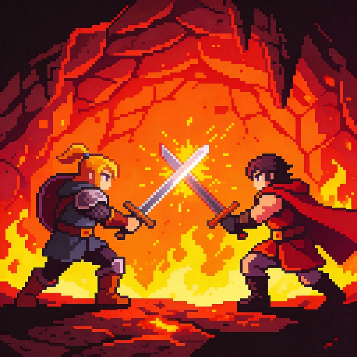 像素风格AI生图展示1