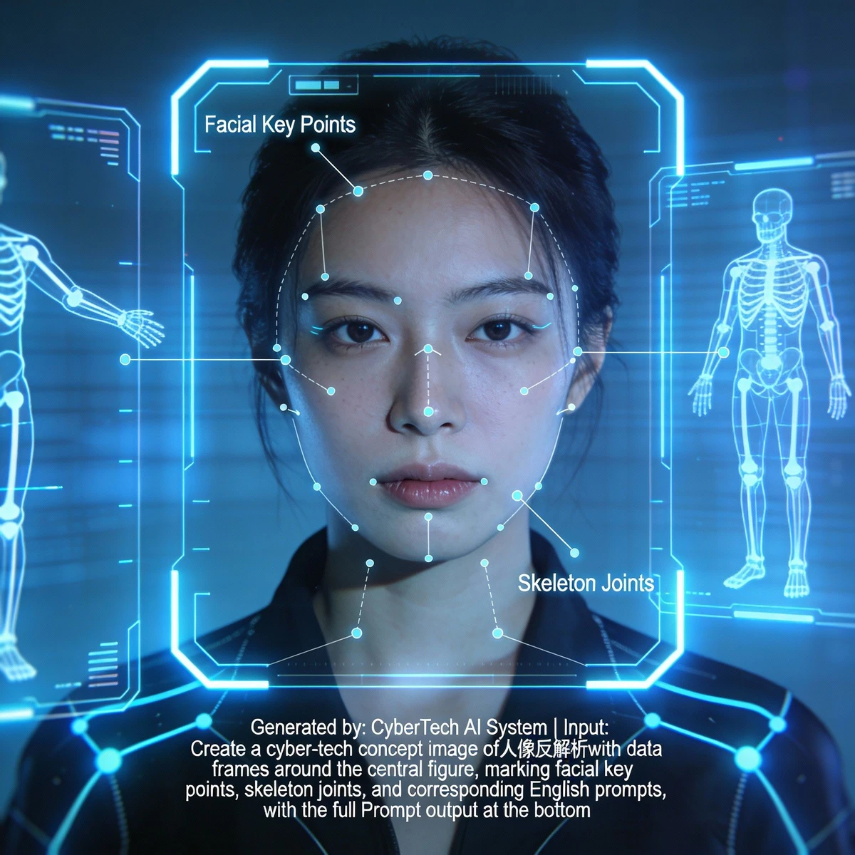 人像图片反解析示例1