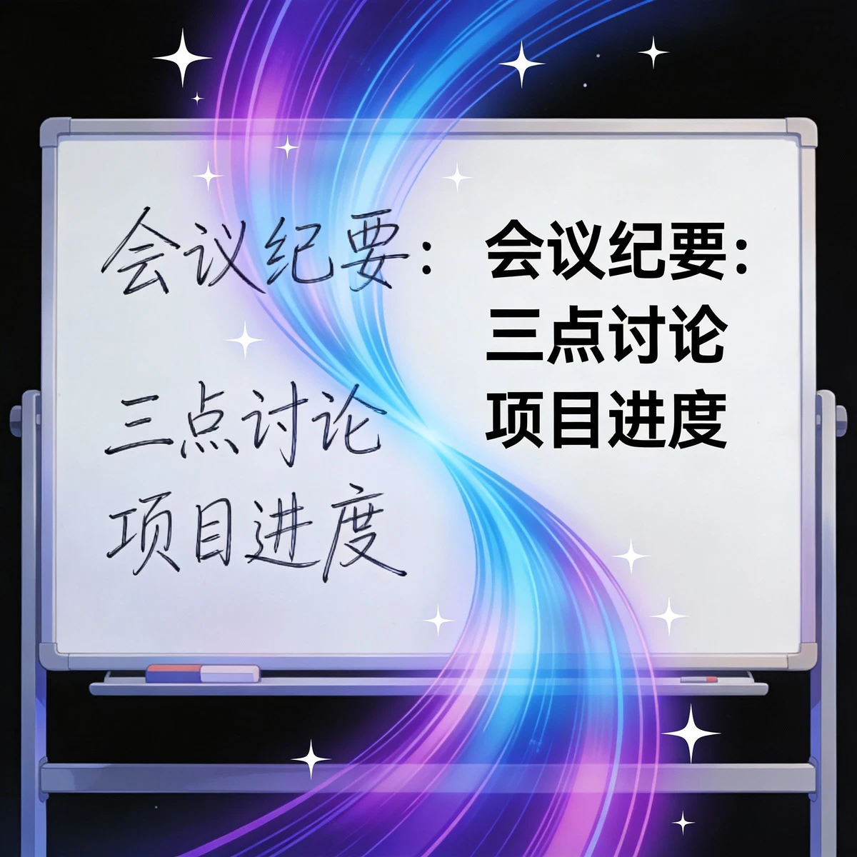 手写文字提取示例1