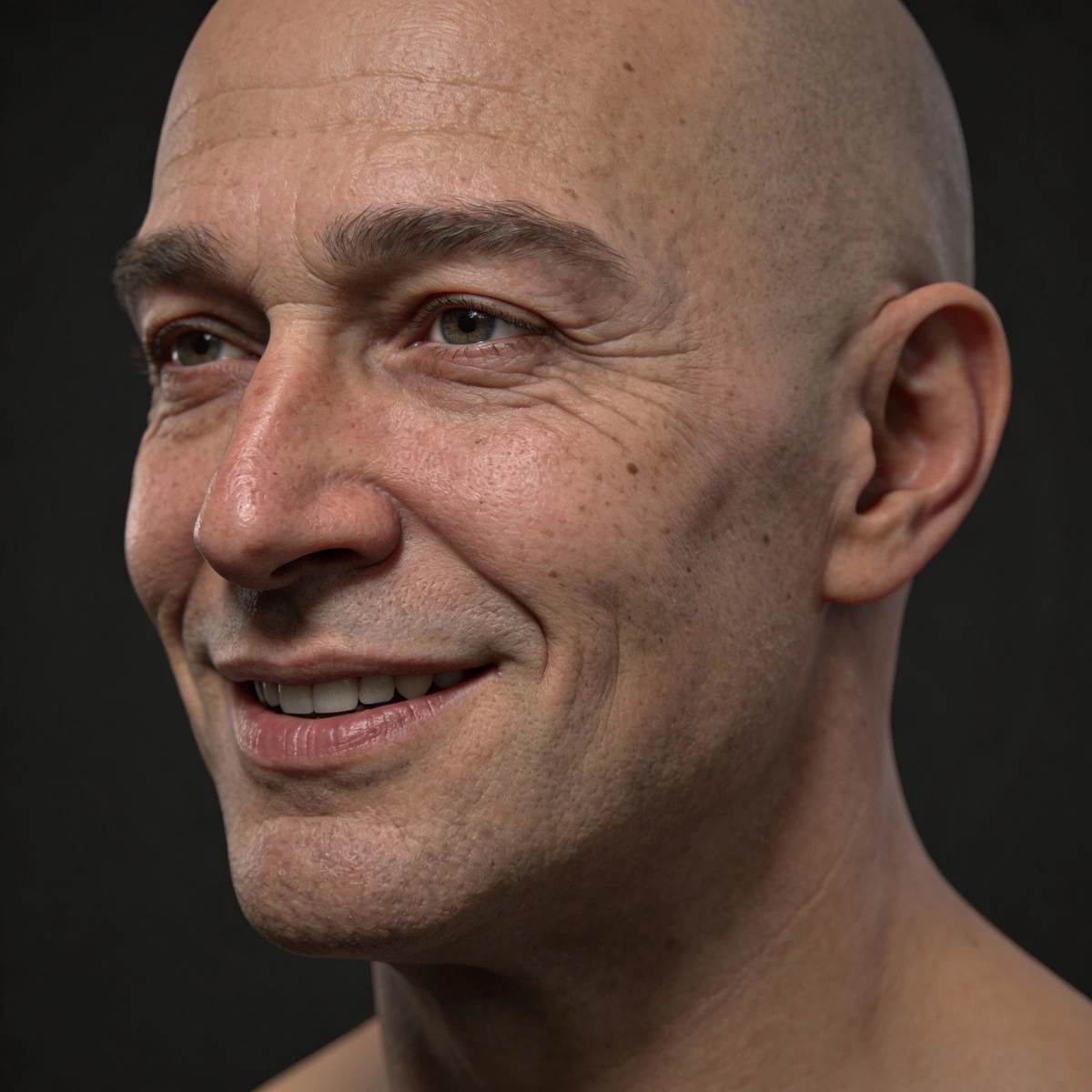 人像照片转3D模型示例1