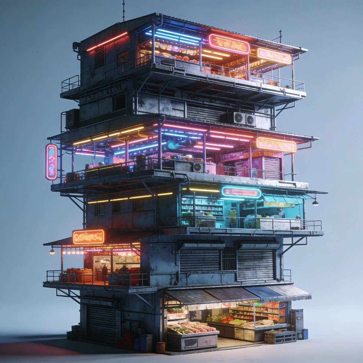 动漫图片转3D模型示例1