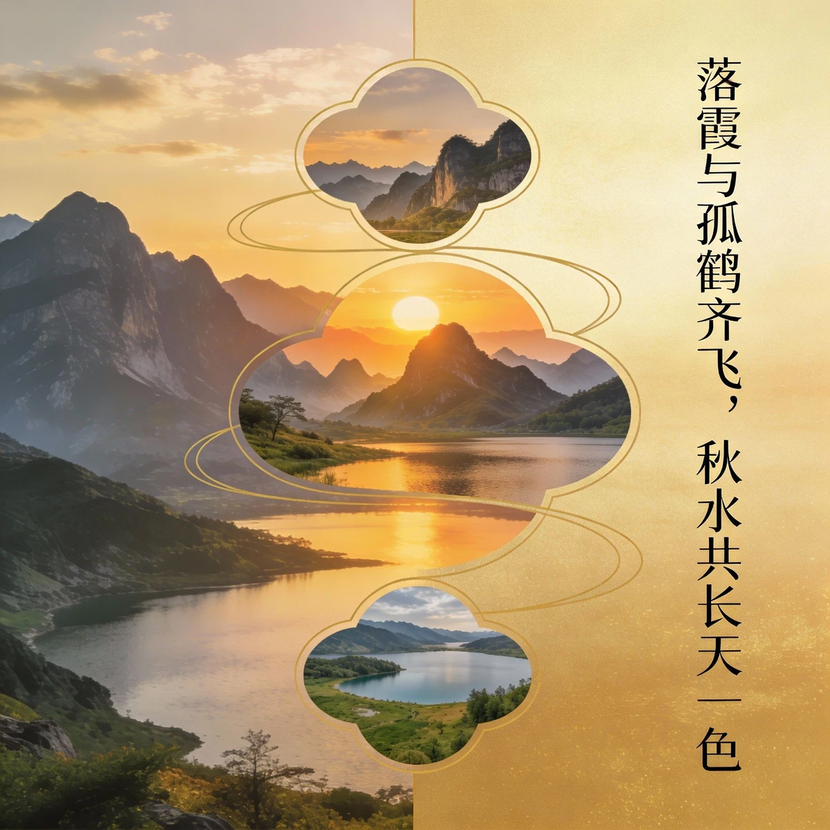 风景图片内容描述示例