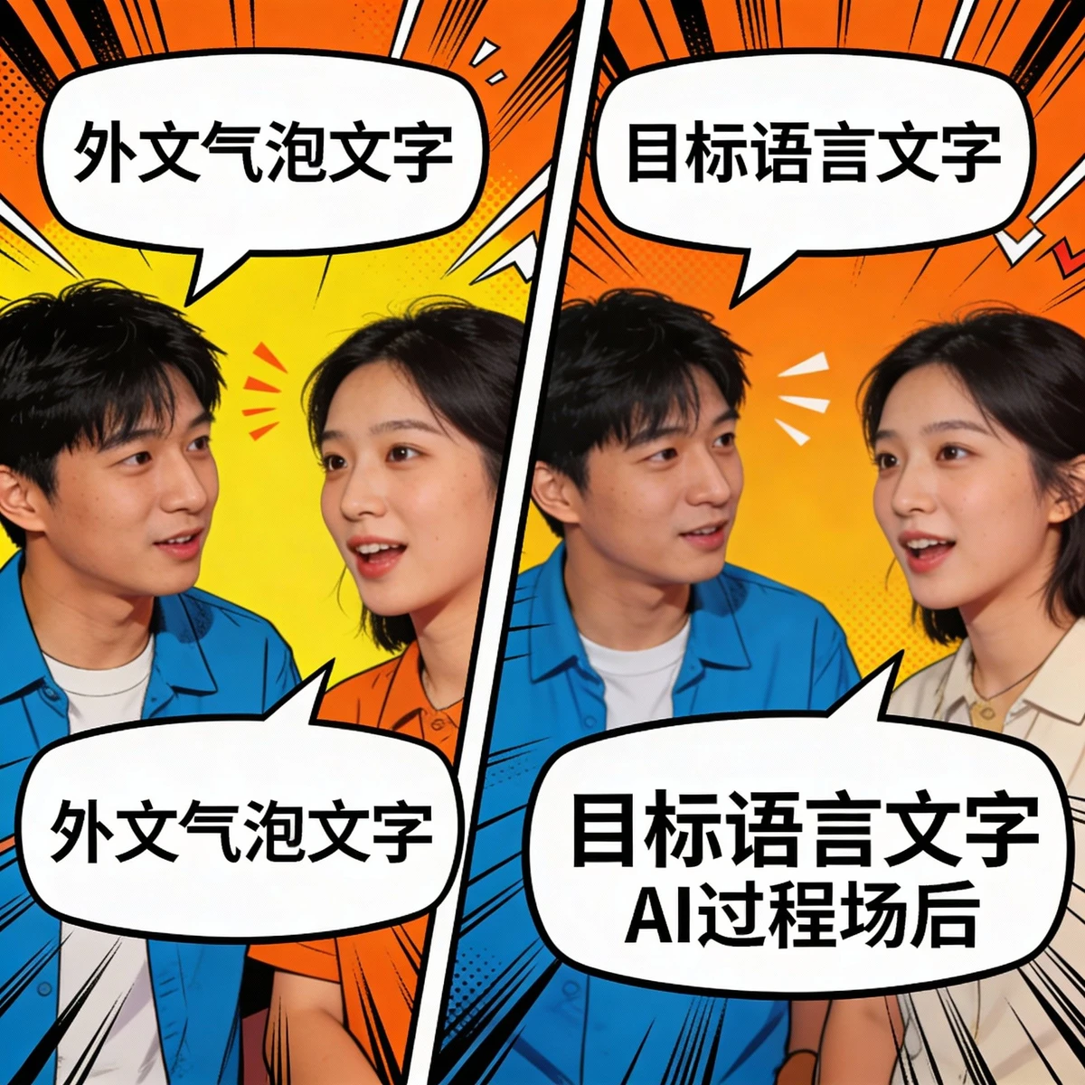 漫画文字翻译示例1