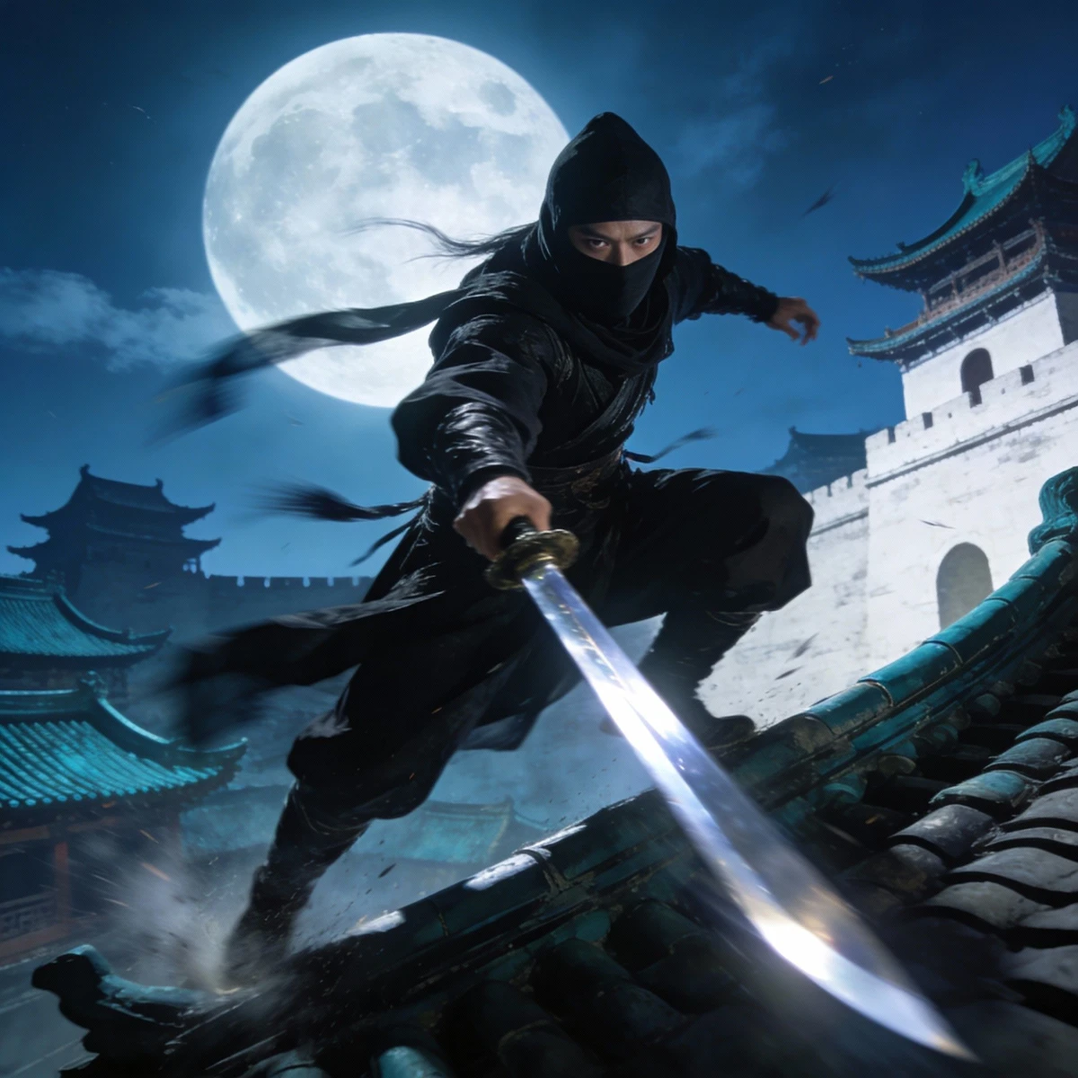 AI武侠风格生成演示1