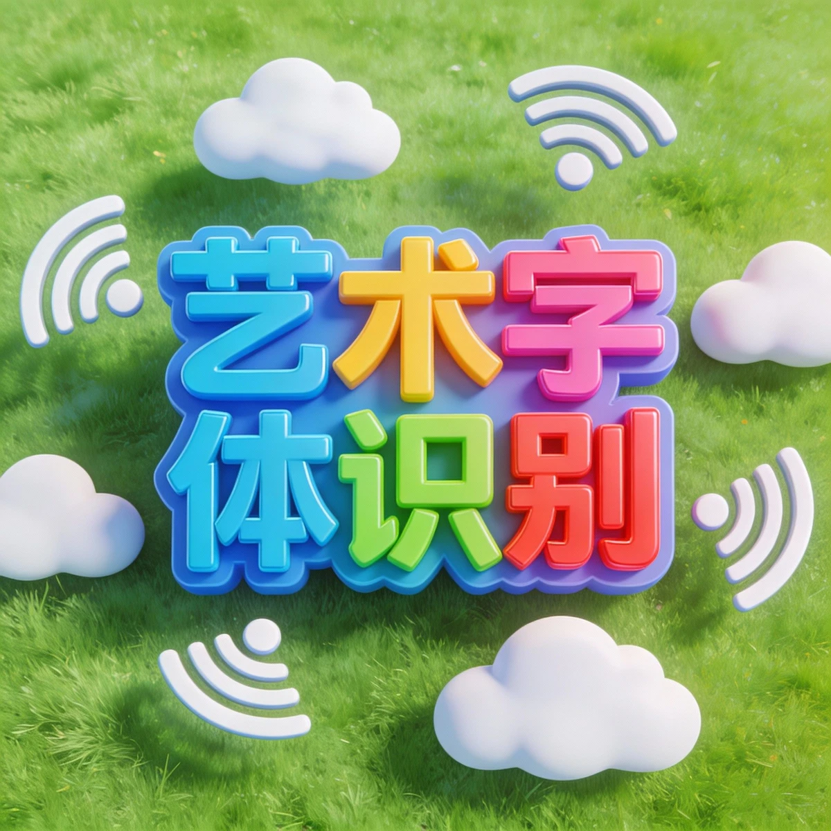 在线艺术字体识别演示