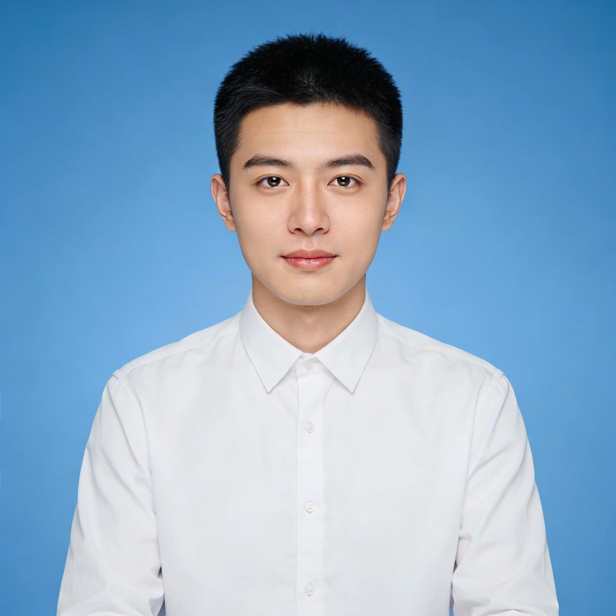 在线蓝底证件照示例1