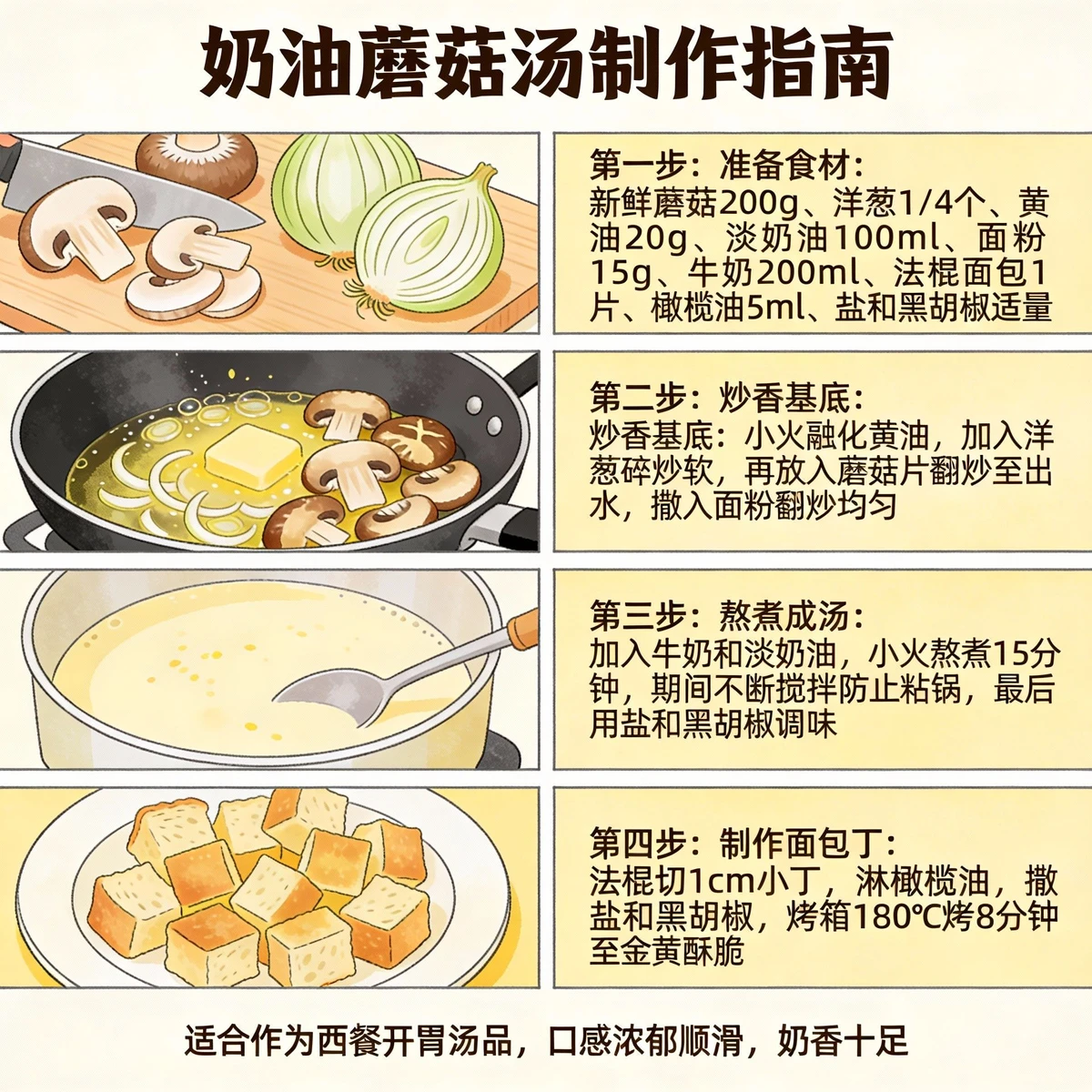 在线生成西式料理食谱演示1