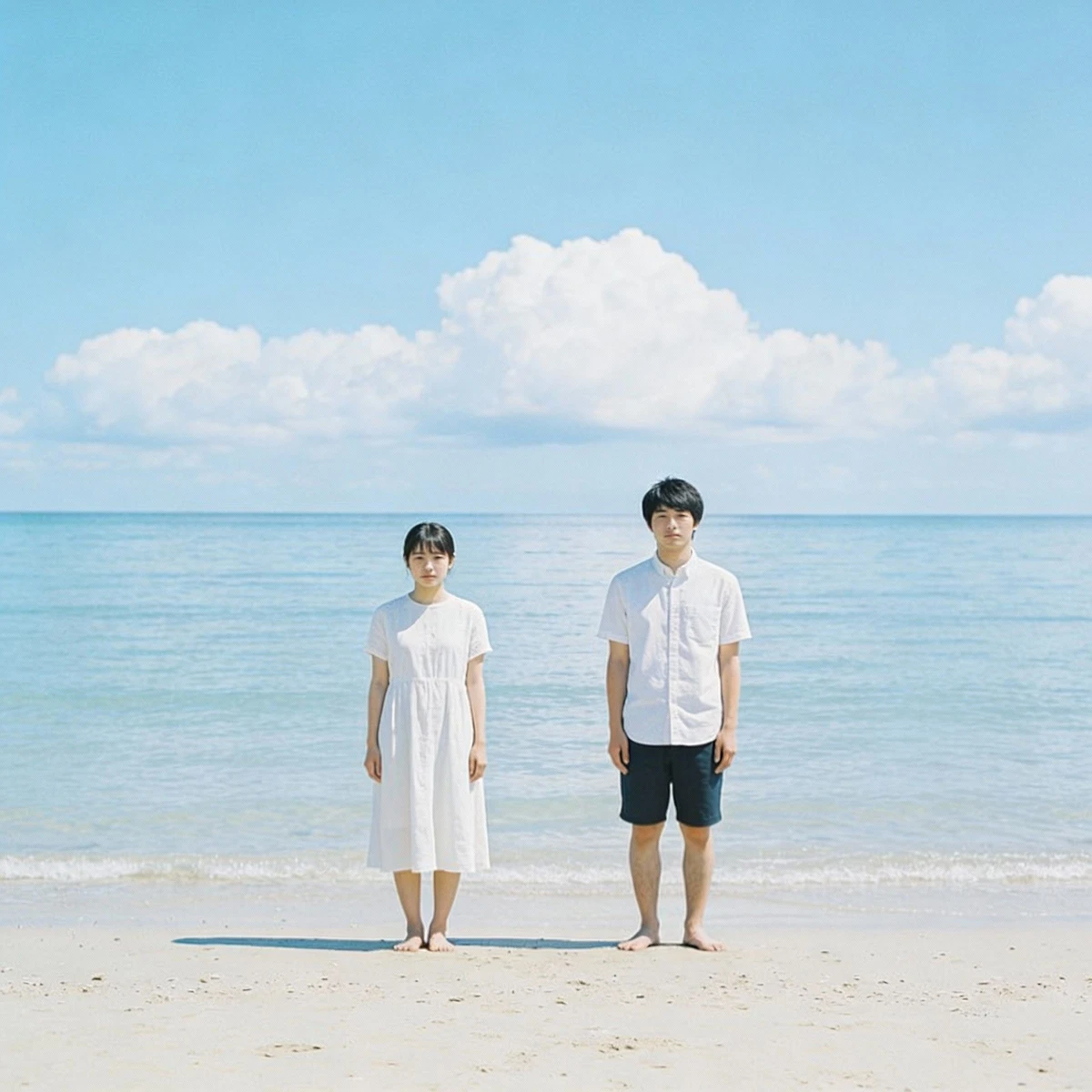 情侣合影姿势修改前