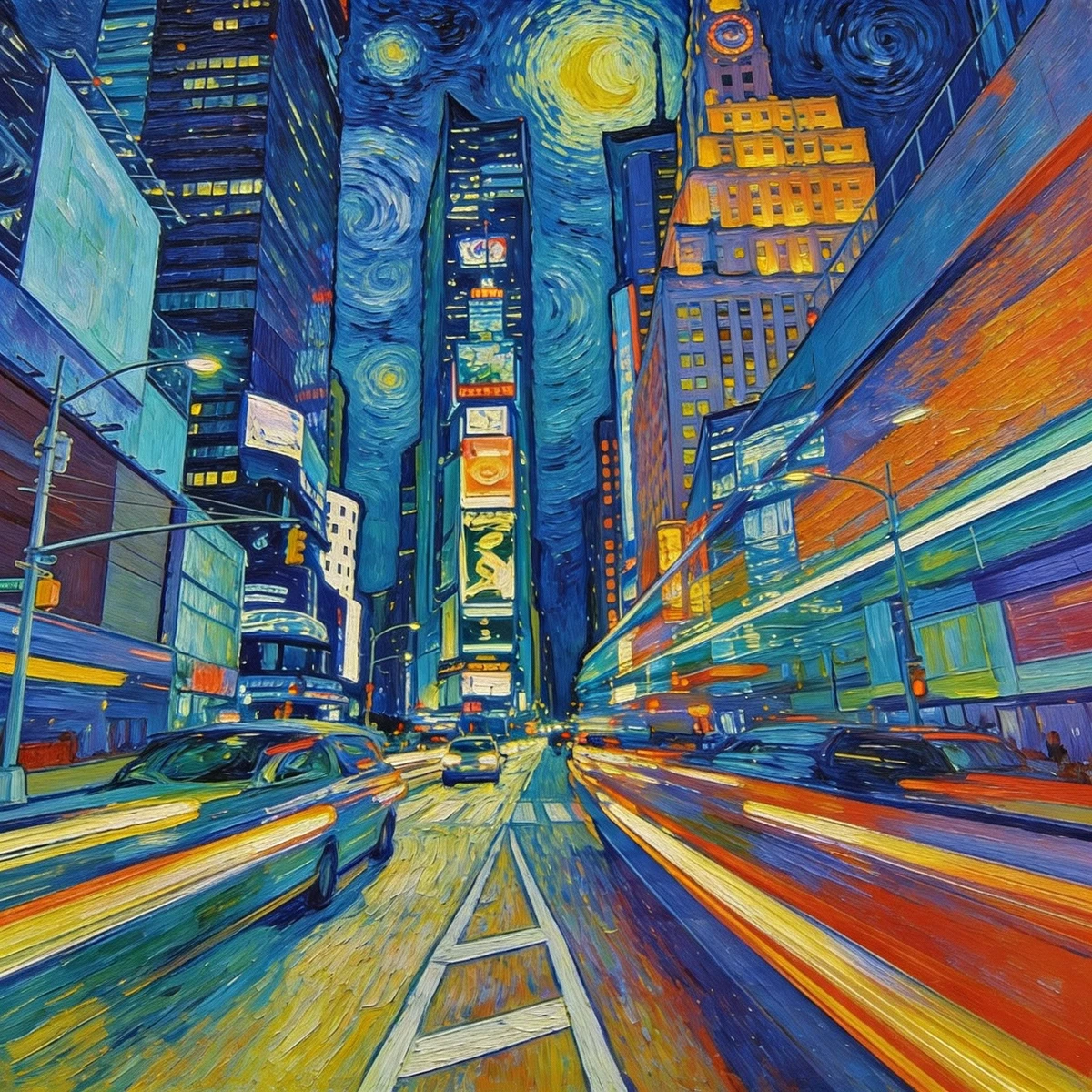 抽象风格转换前示例