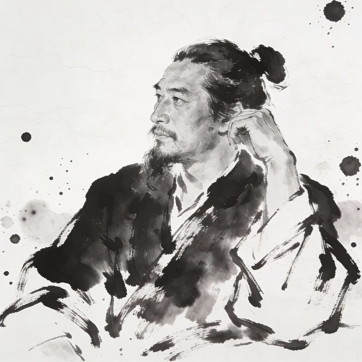 水墨风格生成相似图演示1