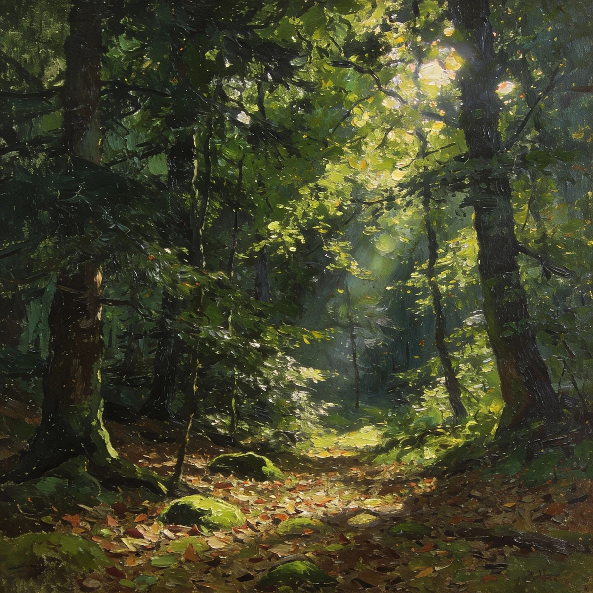 油画风格生成相似图演示1