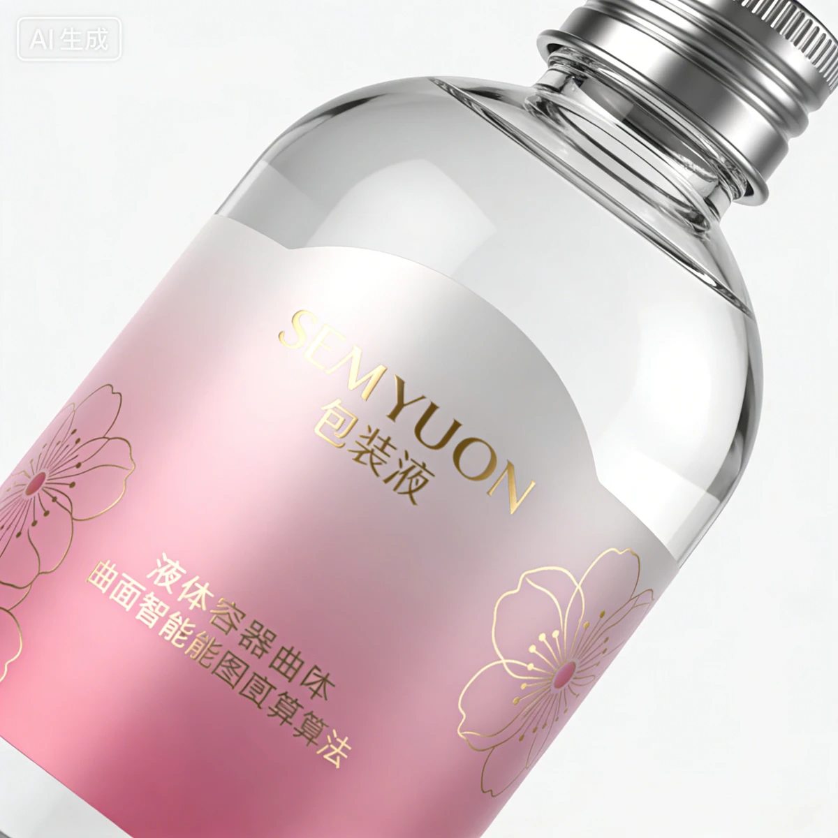 自动化生成的瓶贴设计示例1